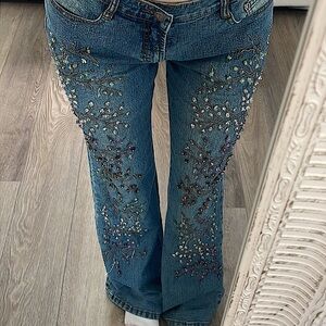 Vintage Embroidered Jeans